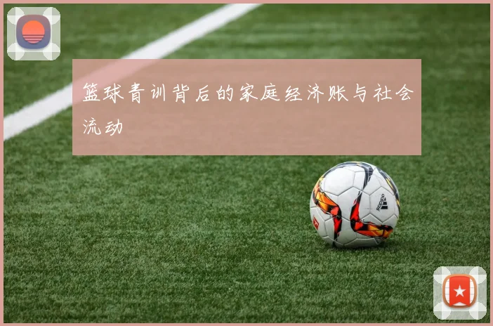 篮球青训背后的家庭经济账与社会流动